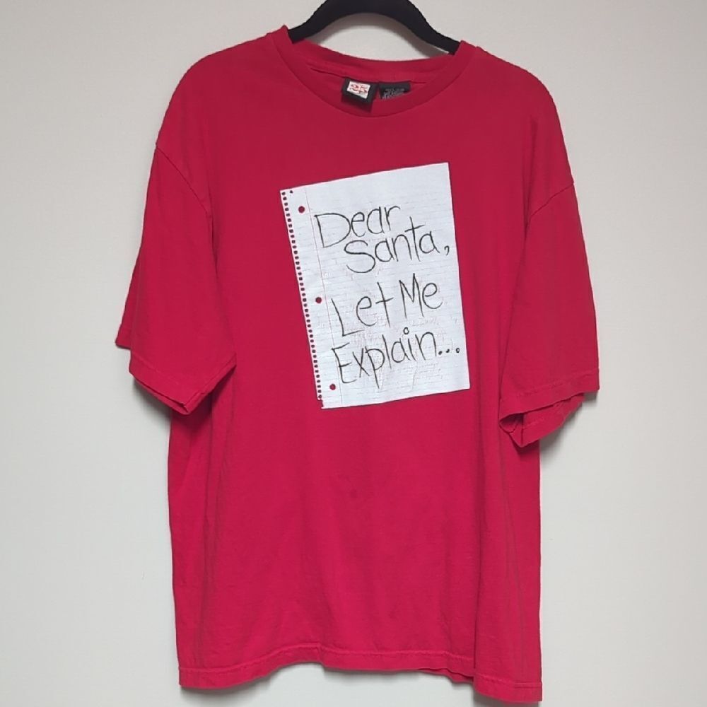 Playful Red Graphic Tee